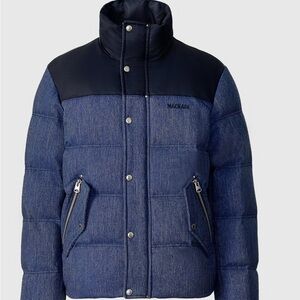 Mackage Men's Down Navy and Black Puffer Jacket